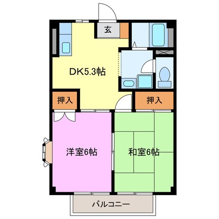 ＮＥＷＣＩＴＹ　ＭＯＴＯの物件間取画像